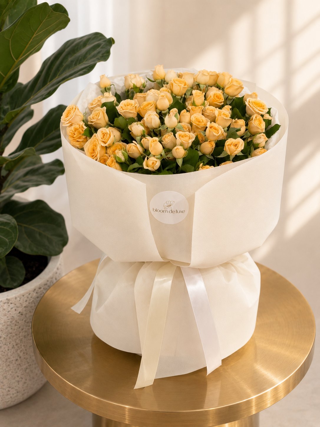 Champagne Luxe luxury flowers Gold Coast by Bloom De Luxe